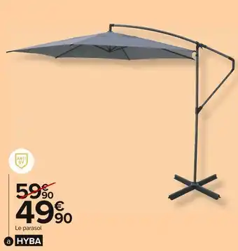Carrefour Market Hyba parasol excentré offre