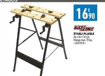 Établi Pliable