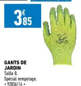 Brico Cash Gants de Jardin offre