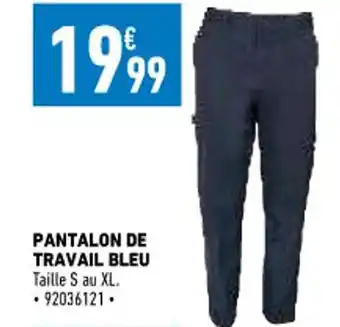 Pantalon de Travail Bleu