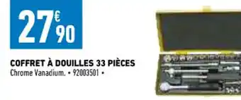 Brico Cash Coffret à Douilles 33 Pièces offre