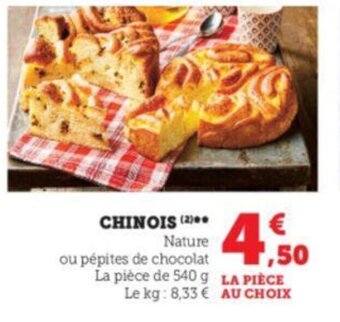 Super U Chinois offre