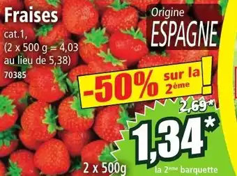 Norma Fraises offre