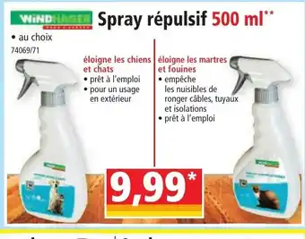 Norma Spray Répulsif 500 ml offre