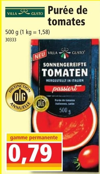 Norma Purée De Tomates offre