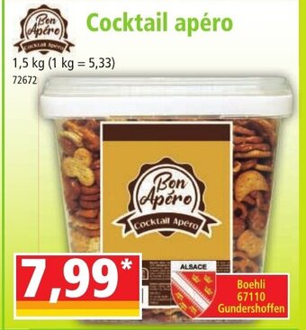 Norma Cocktail Apéro offre