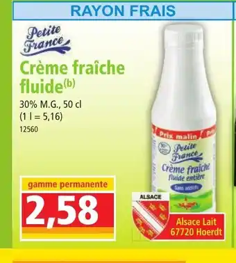 Norma Créme Fraiche Fluide offre
