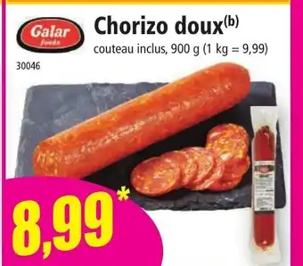 Norma Chorizo Doux offre