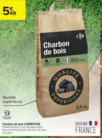 Carrefour Contact Charbon De Bois Carrefour offre