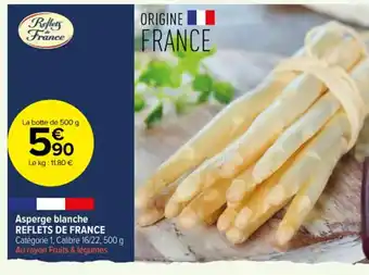 Carrefour Contact Asperge Blanche Reflets De France offre