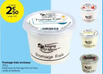 Fromage Frais Onctueux