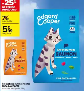 Croquettes Pour Chat Adultes Edgar & Cooper