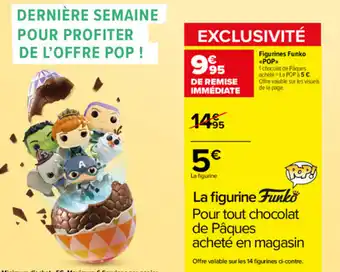 Carrefour Figurines Funko offre