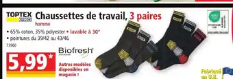 Norma Chaussettes De Travail 3 Paires offre