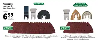 Lidl Accessoires pour outil multifonction offre