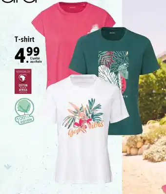 Lidl T-shirt offre