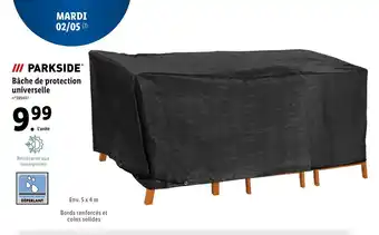 Lidl Parkside bache de protection universelle offre