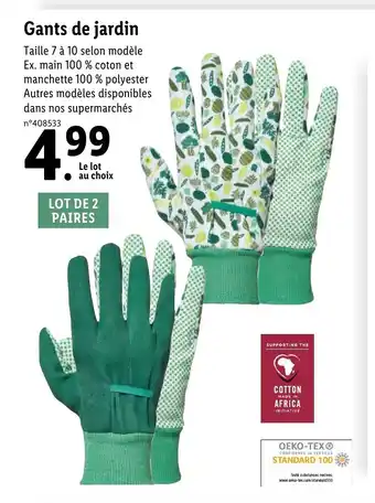 Gants de jardin