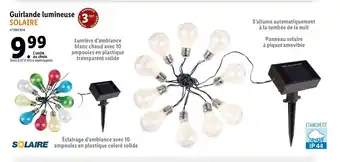 Lidl Guirlande lumineuse offre