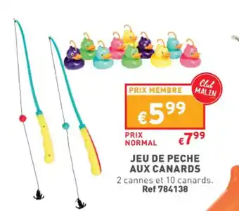 Trafic Jeu de peche aux canards offre
