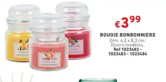 Trafic Bougie bonbonniere offre