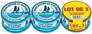Monoprix Thon entier au naturel Démarche responsable offre