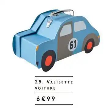 Monoprix Valisette voiture offre