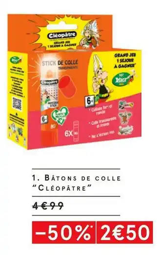 Monoprix Bâtons de colle offre