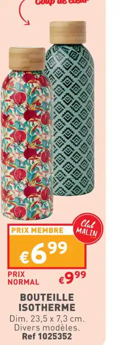 Trafic Bouteille isotherme offre