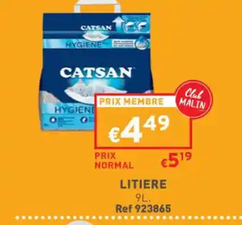 Trafic Litiere offre