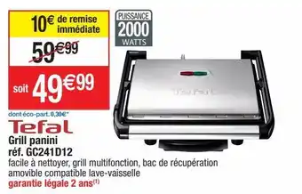 Cora x Carrefour Grill tefal offre