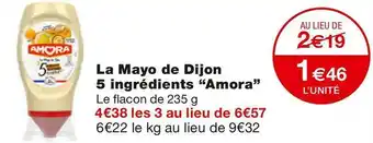 La Mayo de Dijon 5 ingrédients
