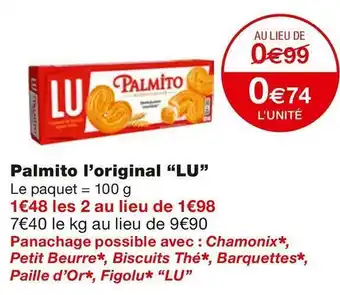 Monoprix Paille d’or framboise offre