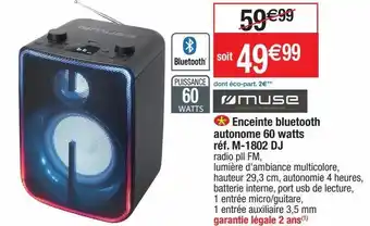 Enceintes muse