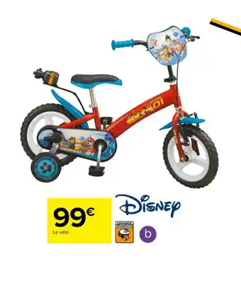 Carrefour Velo enfant 12 paw patrol offre