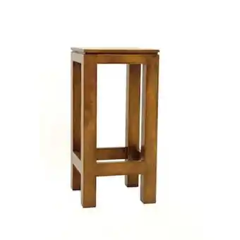 Pier Import Tabouret de bar hévéa 34x34x70cm helena offre