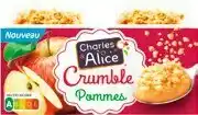 Monoprix Crumble pommes offre