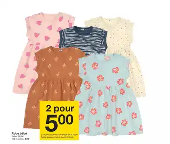 Zeeman Robe bébé Tailles 68-86 offre