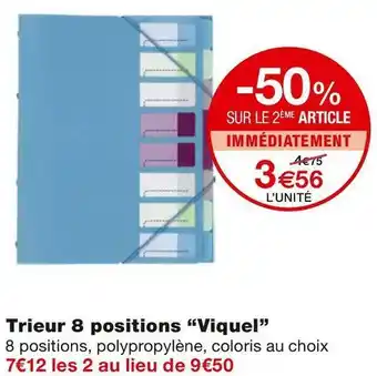 Trieur 8 positions