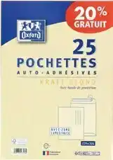 Monoprix Pochettes kraft offre