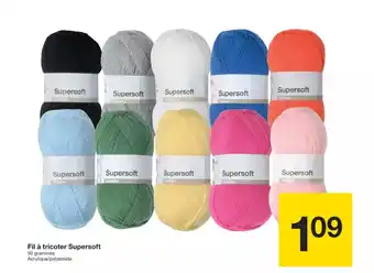 Zeeman Fil à tricoter Supersoft 50 grammes Acrylique/polyamide offre