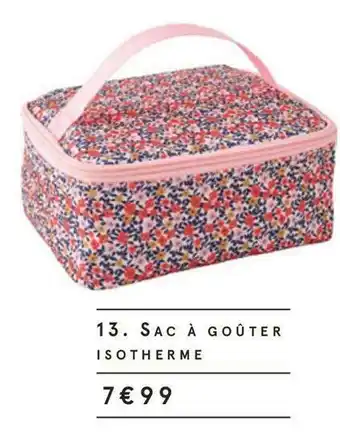 Sac à goûter isotherme