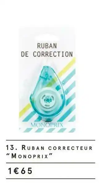 Monoprix Ruban correcteur offre