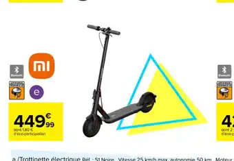 Carrefour Trottinette electrique offre