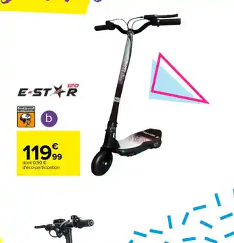 Carrefour Trottinette electrique enfant offre