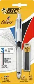 Monoprix Stylos-bille 4 couleurs multi-Fonctions “ bic ” offre