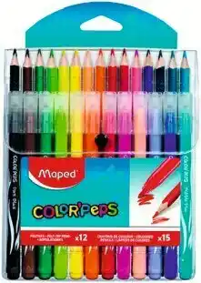 Monoprix Feutres et crayons Decouleur offre