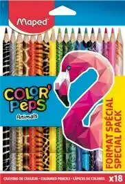 Monoprix Crayons de couleur color'peps animals offre