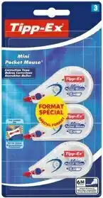 Monoprix Rubans correcteurs Mini Pocket Mouse offre