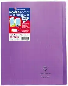 Monoprix Cahier Koverbook 96 pages 24 x 32 cm offre
